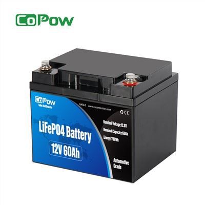 12V 60Ah lítium-ion napelem